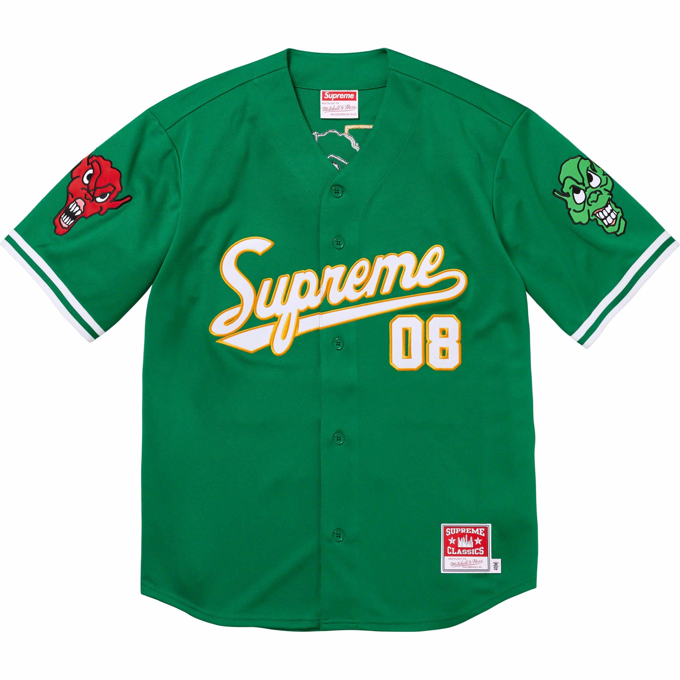 Supreme®/Mitchell & Ness® Downtown Hell Baseball Jersey view 15